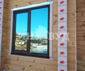 Завершены работы по производству и монтажу деревянных окон для нового дома из бруса