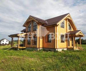 Мы закончили остекление деревянного дома в Московской области окнами от компании Инвуд