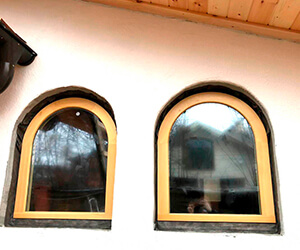 Деревянные окна из лиственницы от Инвуд